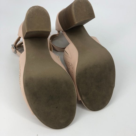 Maurices Blush Pink Block Heel Strappy Sandals 6 - Picture 5 of 6